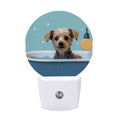Dog in Bathtub Night Light Smart Sensor W494
