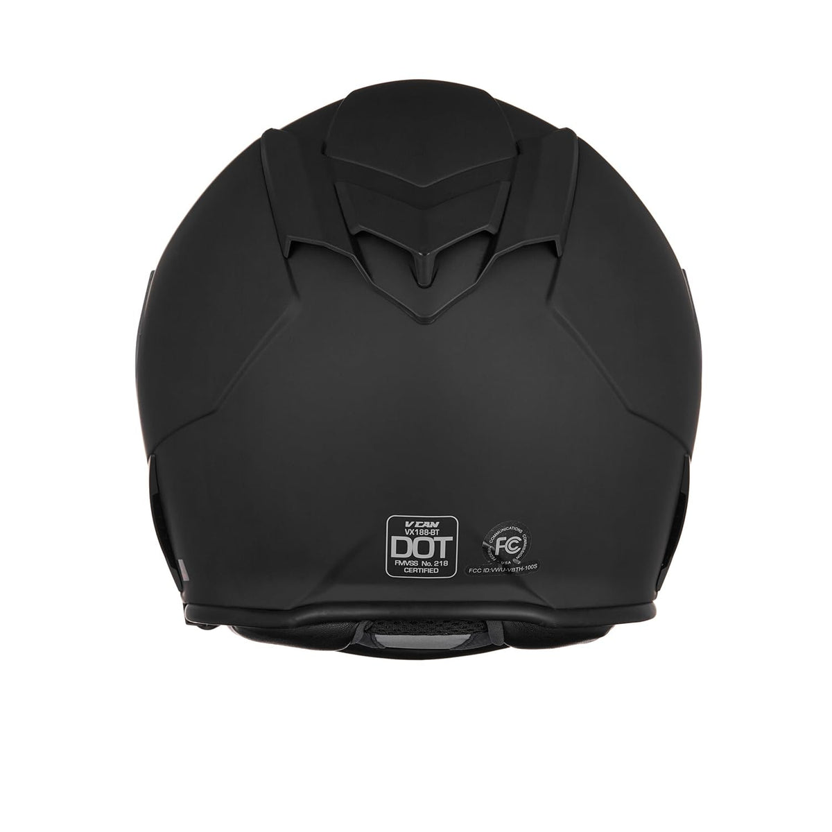 Bluetooth Integrated Full Face Motorcycle Helmet with Dual Visor W7855