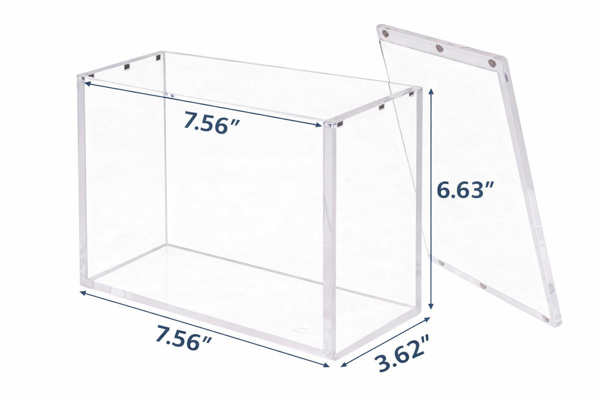 Acrylic Magnetic Display Case Box 6MM Thick S6245