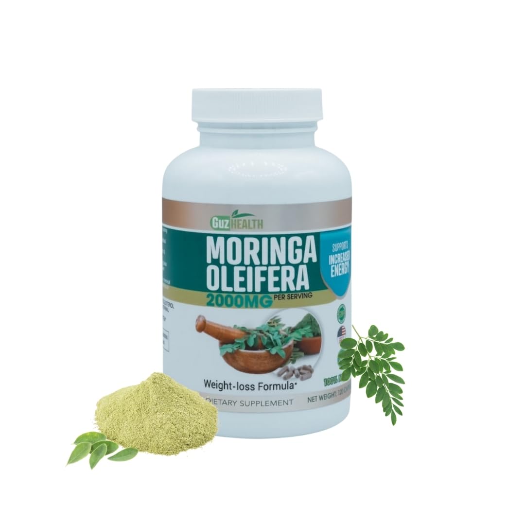 Moringa Oleifera 2000mg Capsules 120 Count Z4953