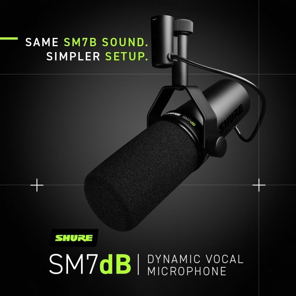 Dynamic Vocal Microphone with Detachable Windscreen and XLR Cable C201