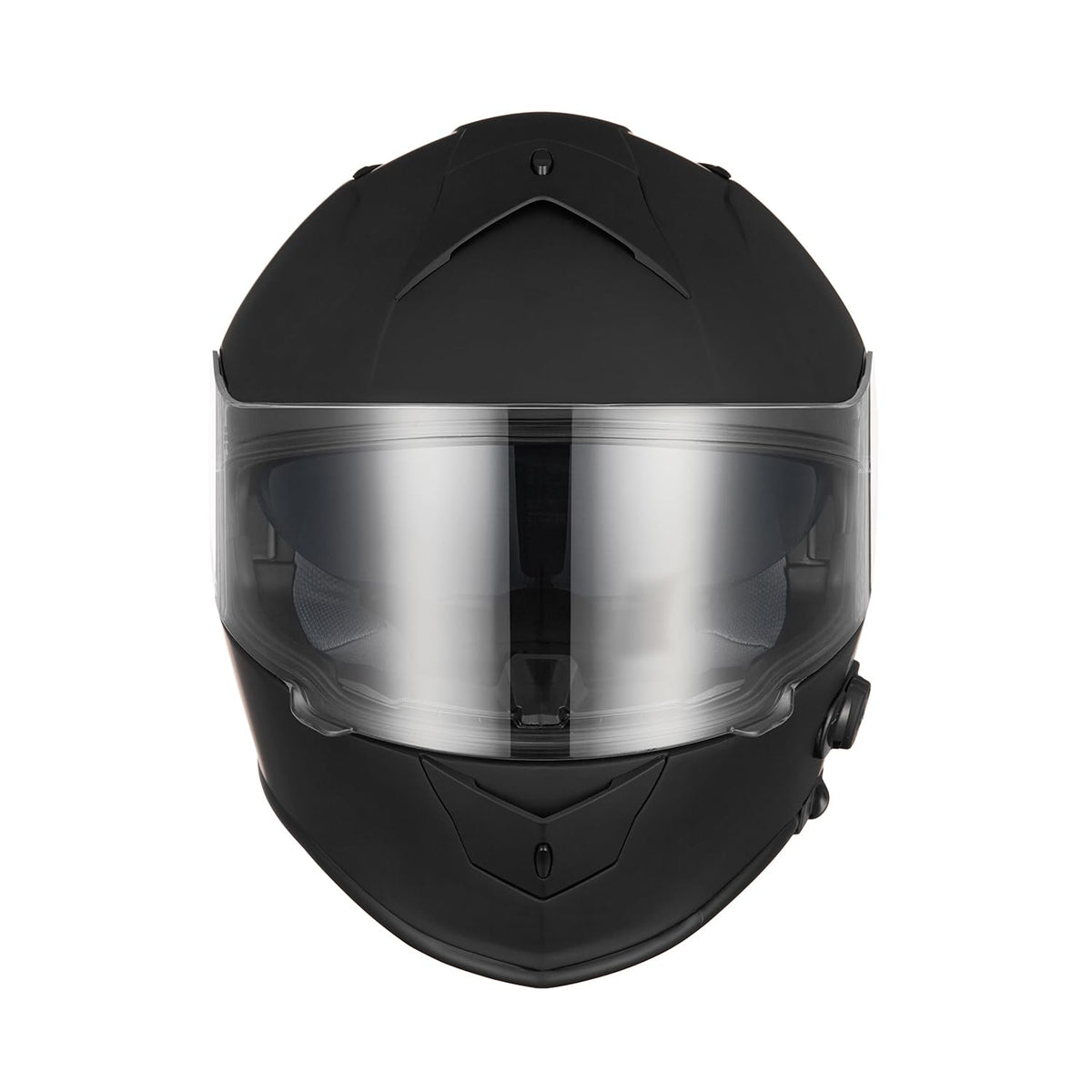 Bluetooth Integrated Full Face Motorcycle Helmet with Dual Visor W7855