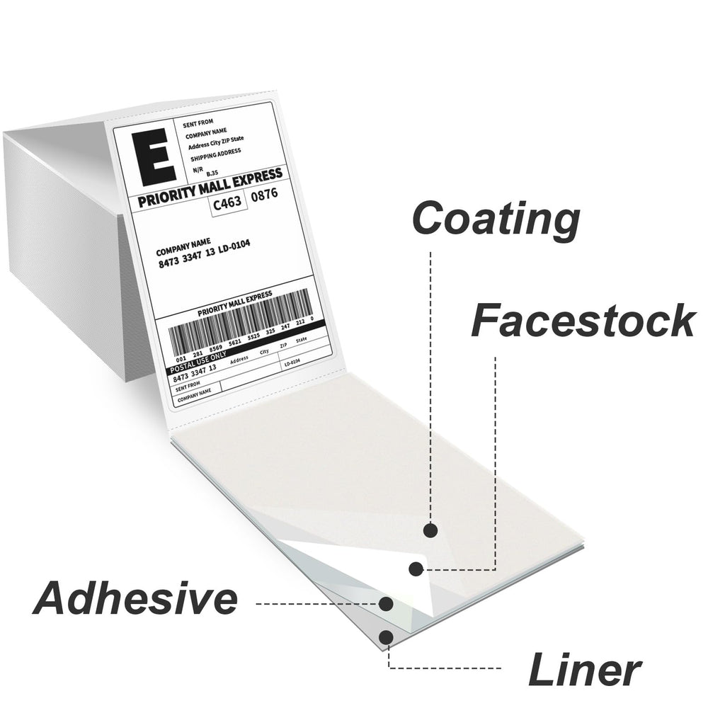 4x6 Thermal Labels 100/Stack V54097