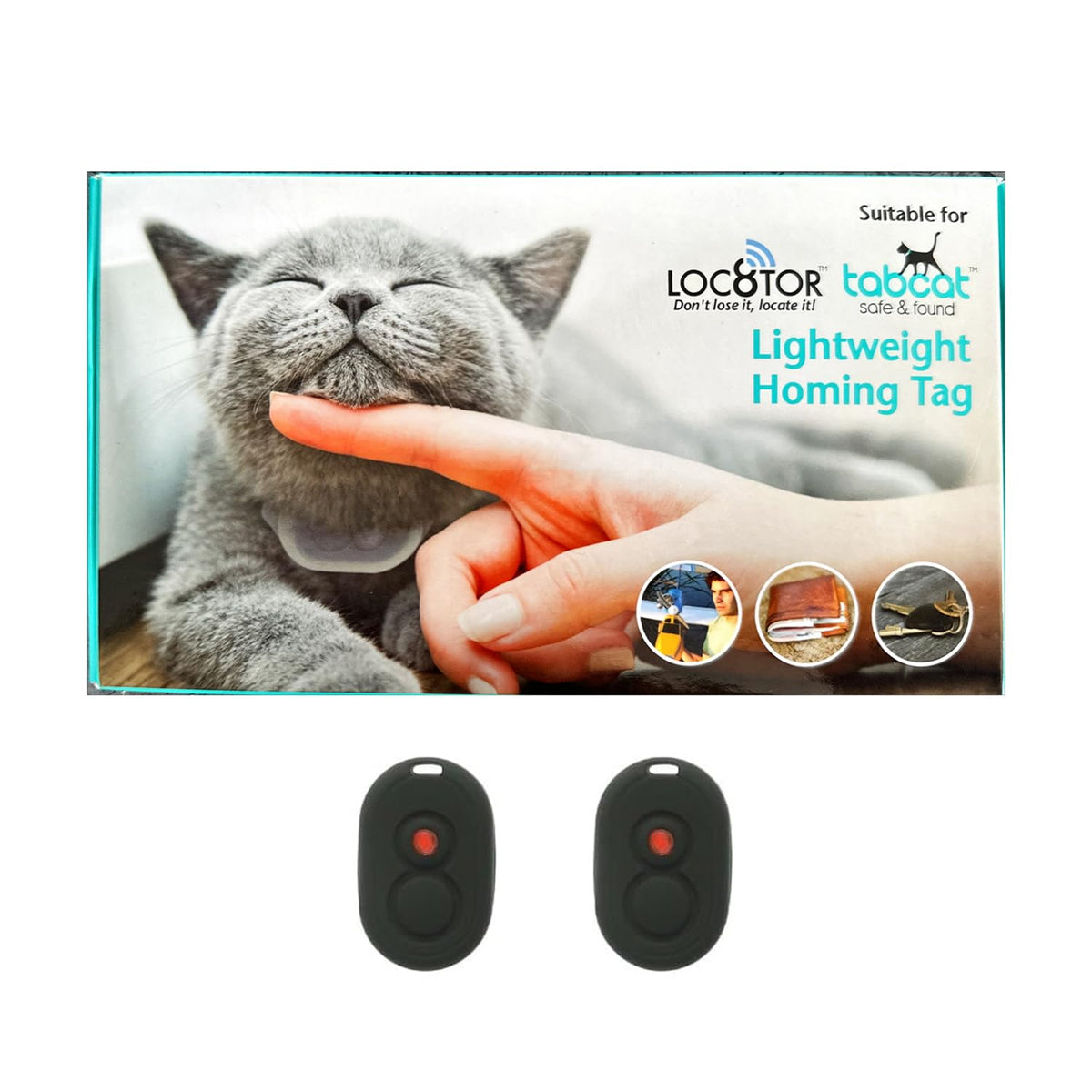 Loc8tor TabCat Pet Collar Locator (2 Pack) S3027