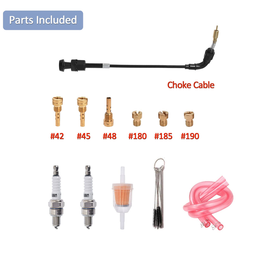 40mm Carburetor & Choke Cable F209264