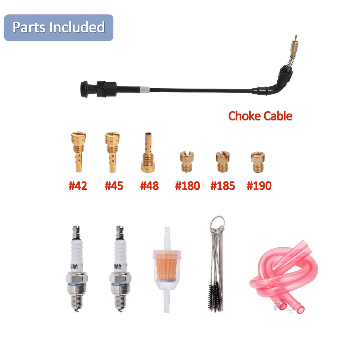 40mm Carburetor & Choke Cable F209264