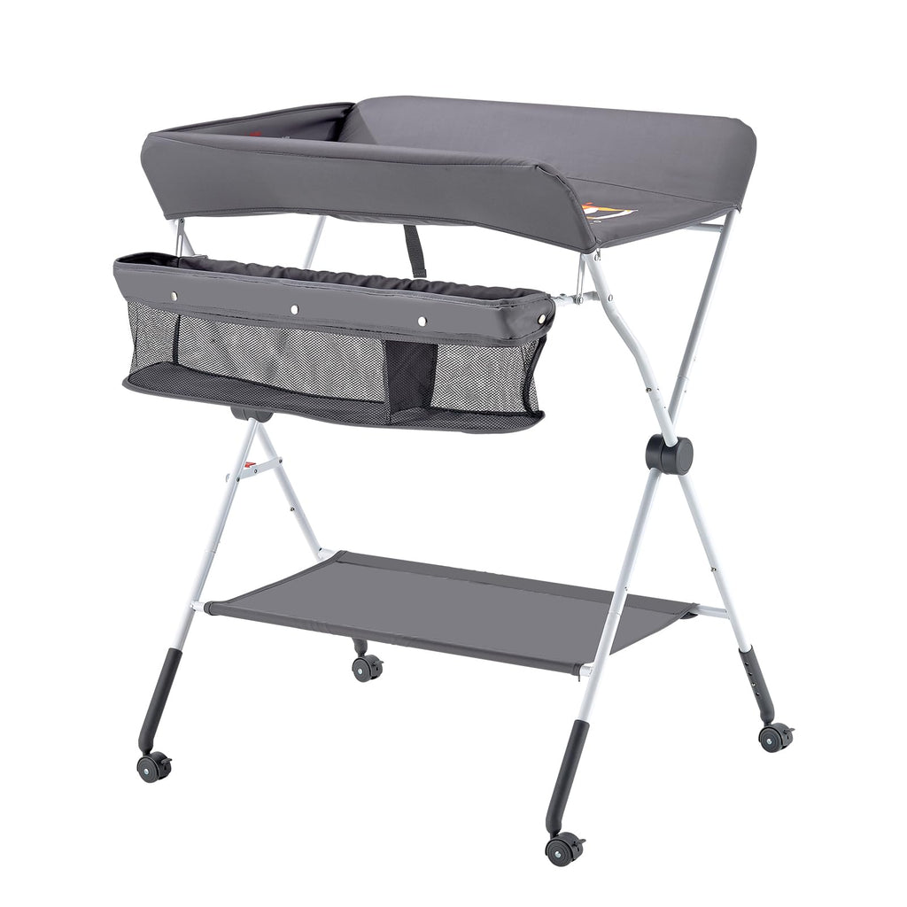 Foldable Baby Changing Table with Side Basket N441139