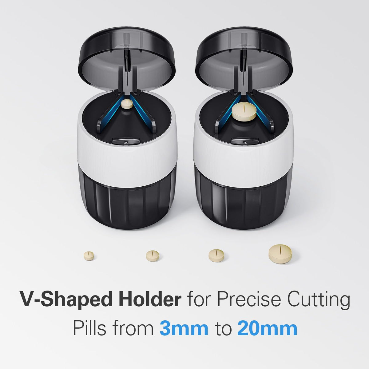 3-in-1 Pill Crusher and Cutter with Storage E51668