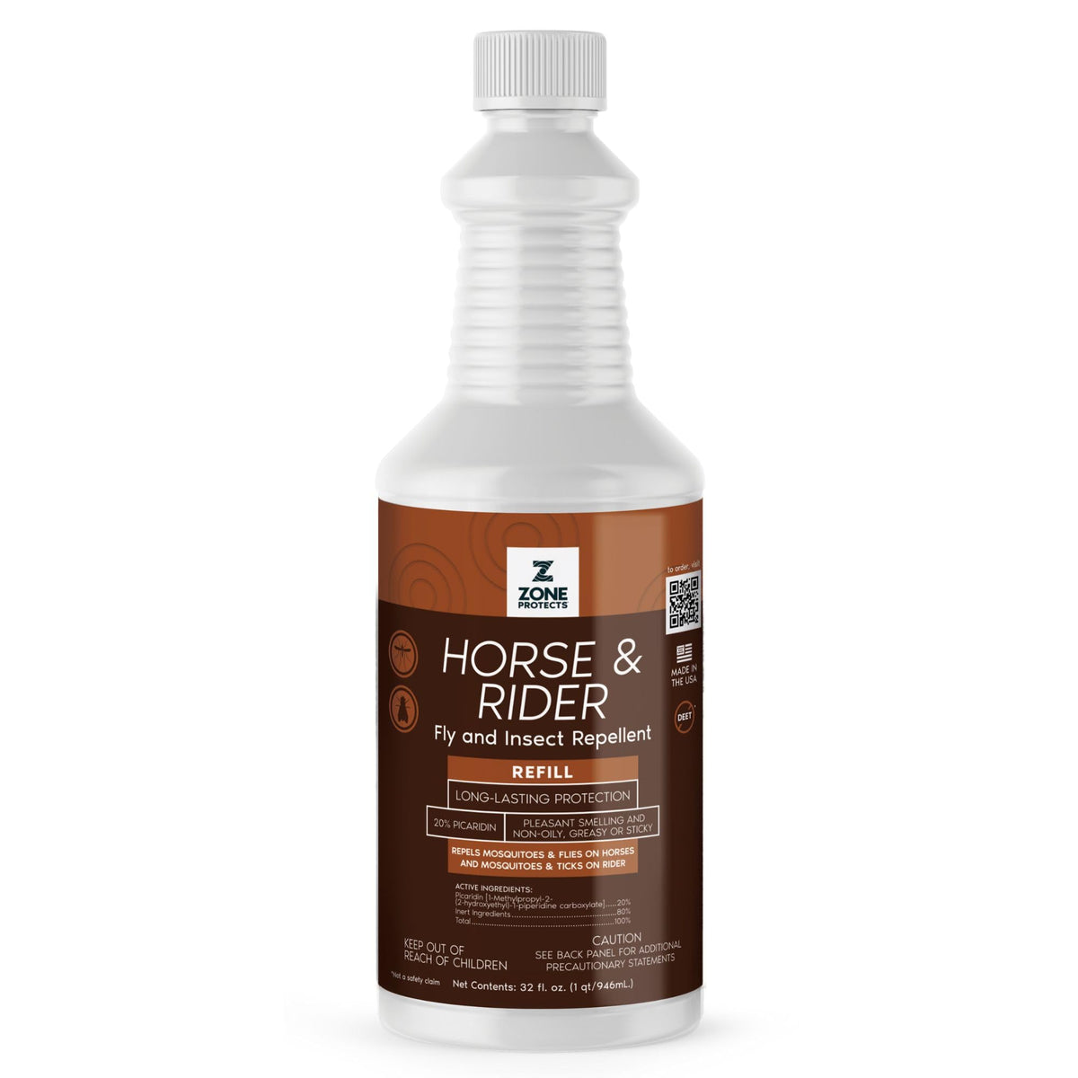 32oz Picaridin Fly Repellent Refill I7082