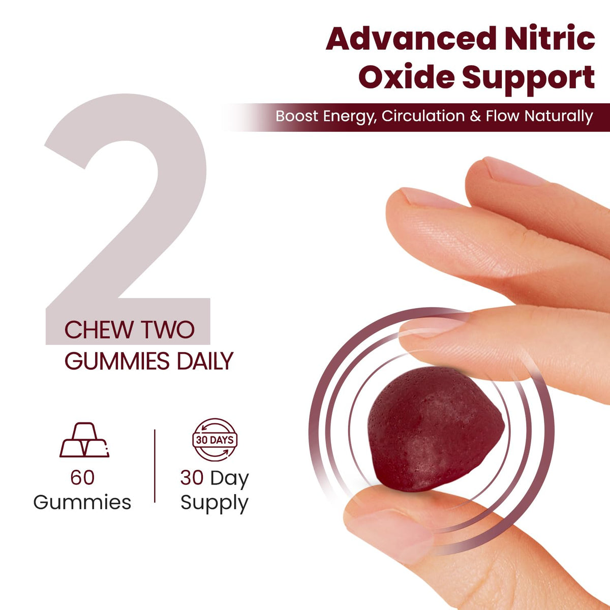 Beet Root Gummies with Grape Seed L9618