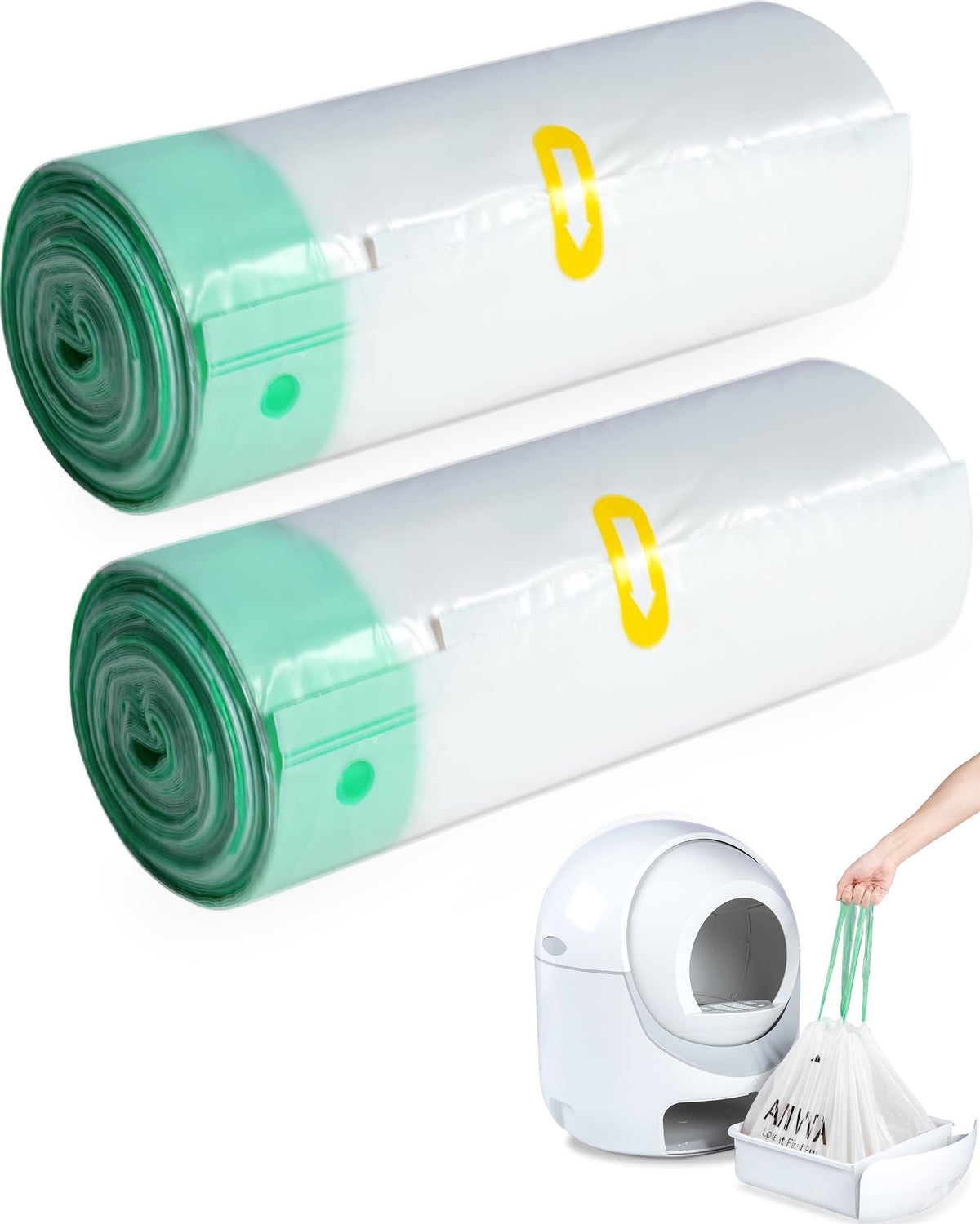 Automatic Litter Box Bags 40 Count U278894