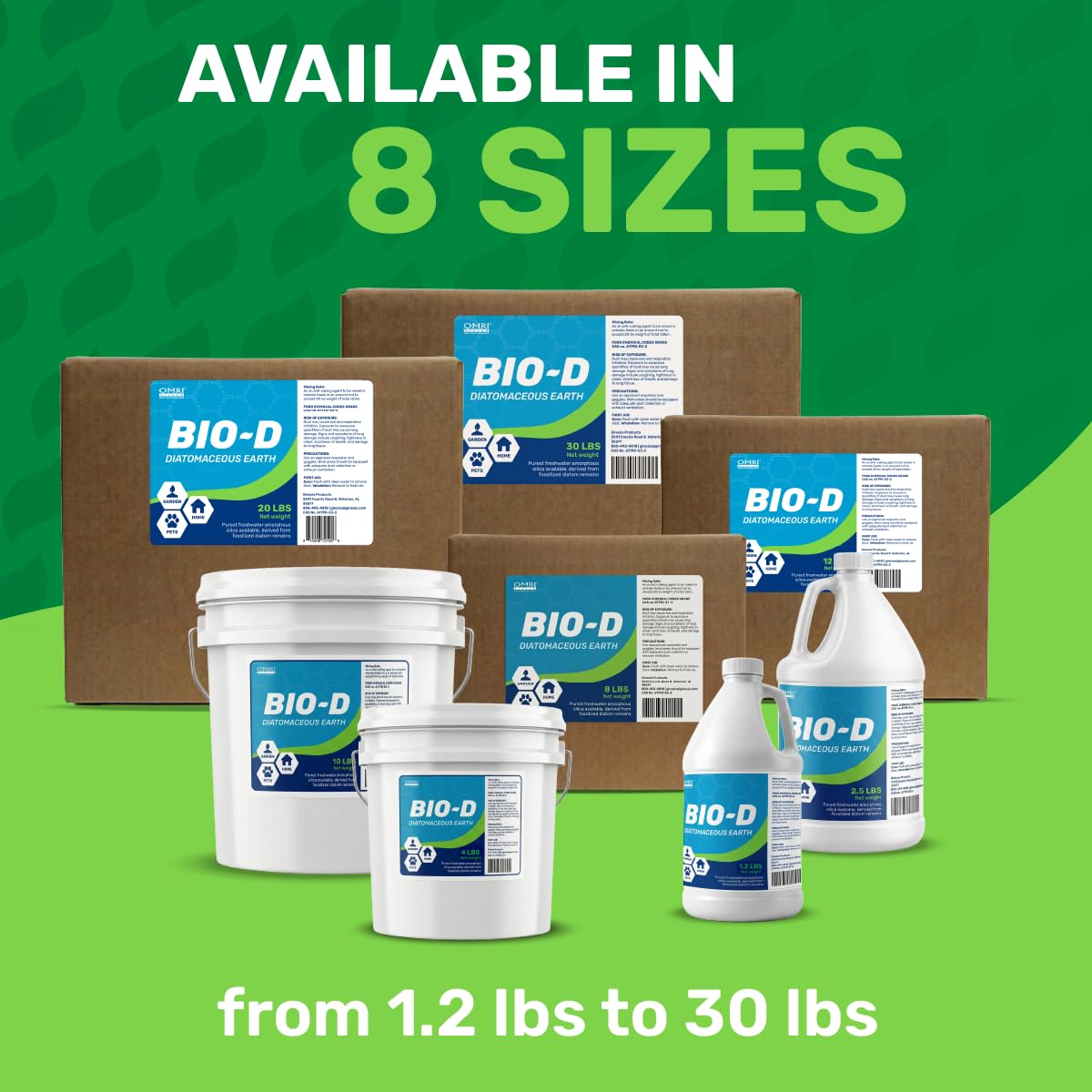 Diatomaceous Earth Food Grade 25 lb R239893