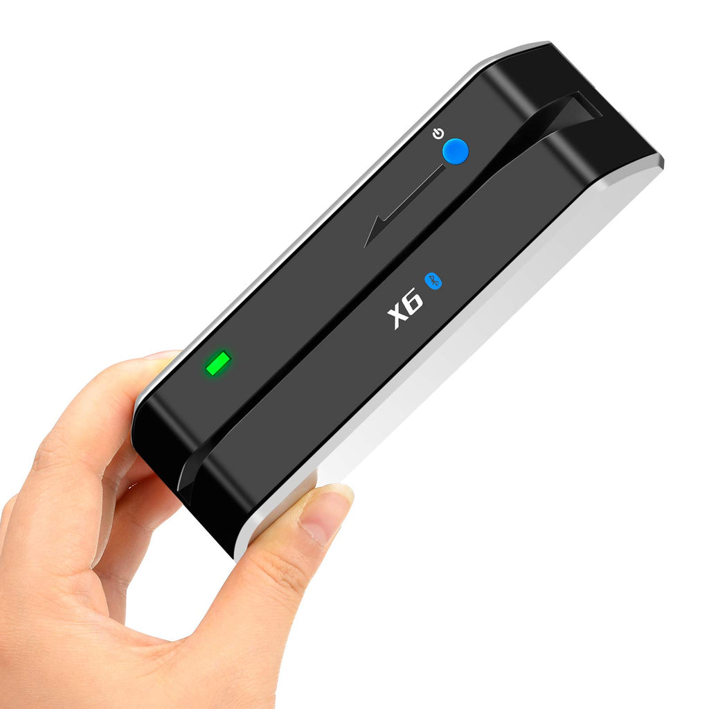 Bluetooth Card Reader Writer USB 3 Tracks Swipe Encoder T400
