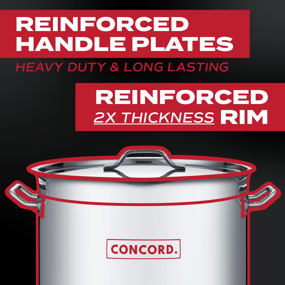 40 Quart Stainless Steel Stock Pot H5411