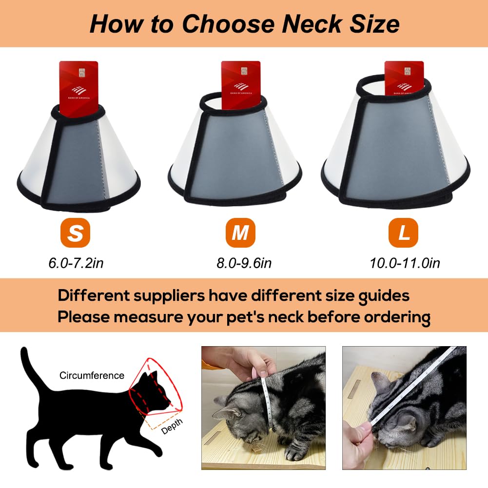 Adjustable PVC Cat Recovery Cone X652