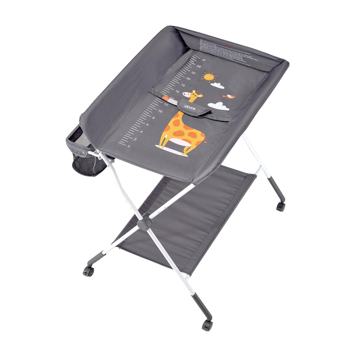 Foldable Baby Changing Table with Side Basket N441139