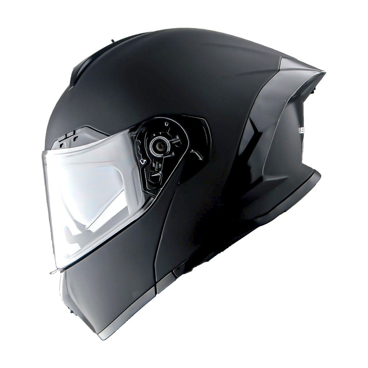 Matt Black Modular Full Face Motorcycle Helmet D752