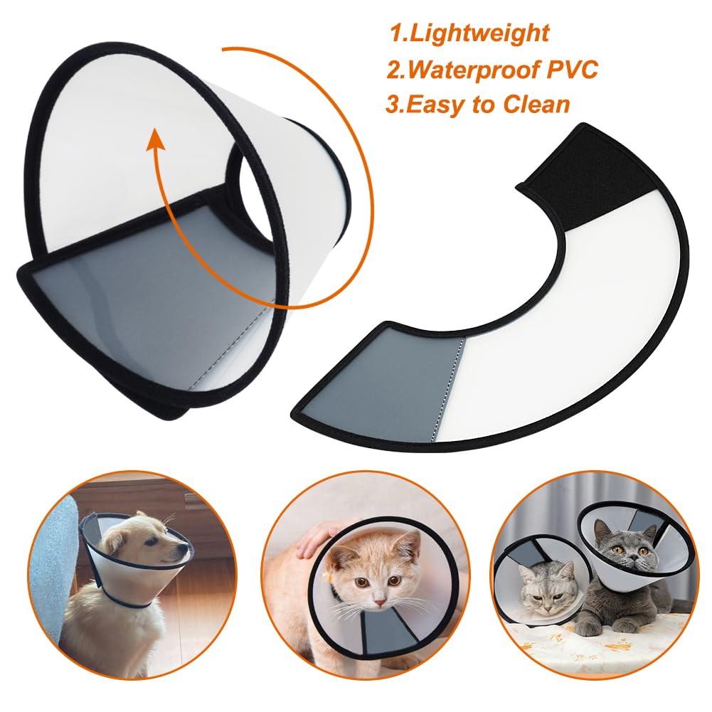 Adjustable PVC Cat Recovery Cone X652