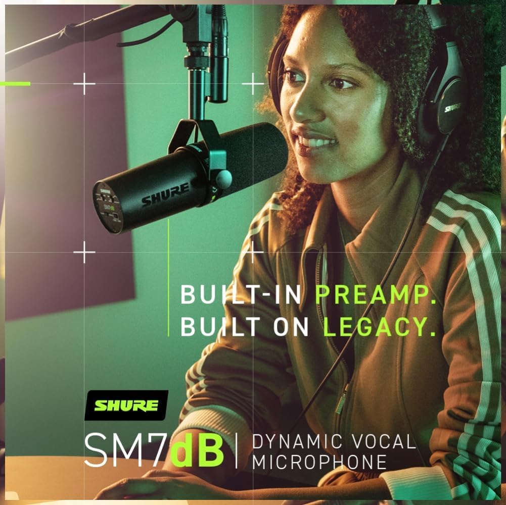Dynamic Vocal Microphone with Detachable Windscreen and XLR Cable C201