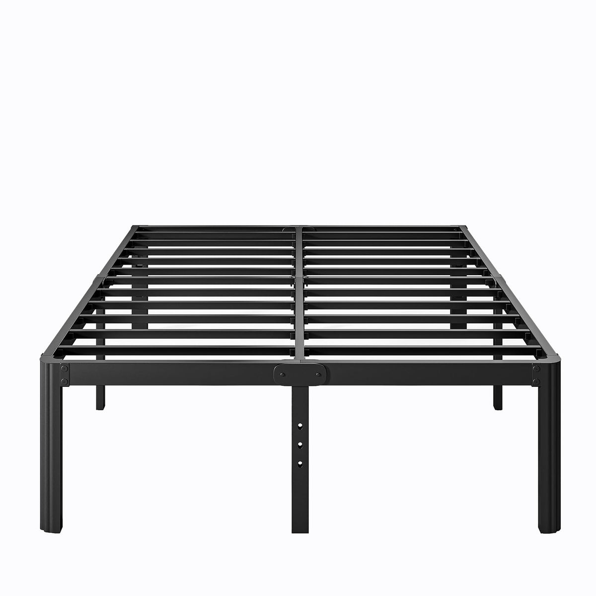 18 Inch Metal Bed Frame Queen Size Black G38681