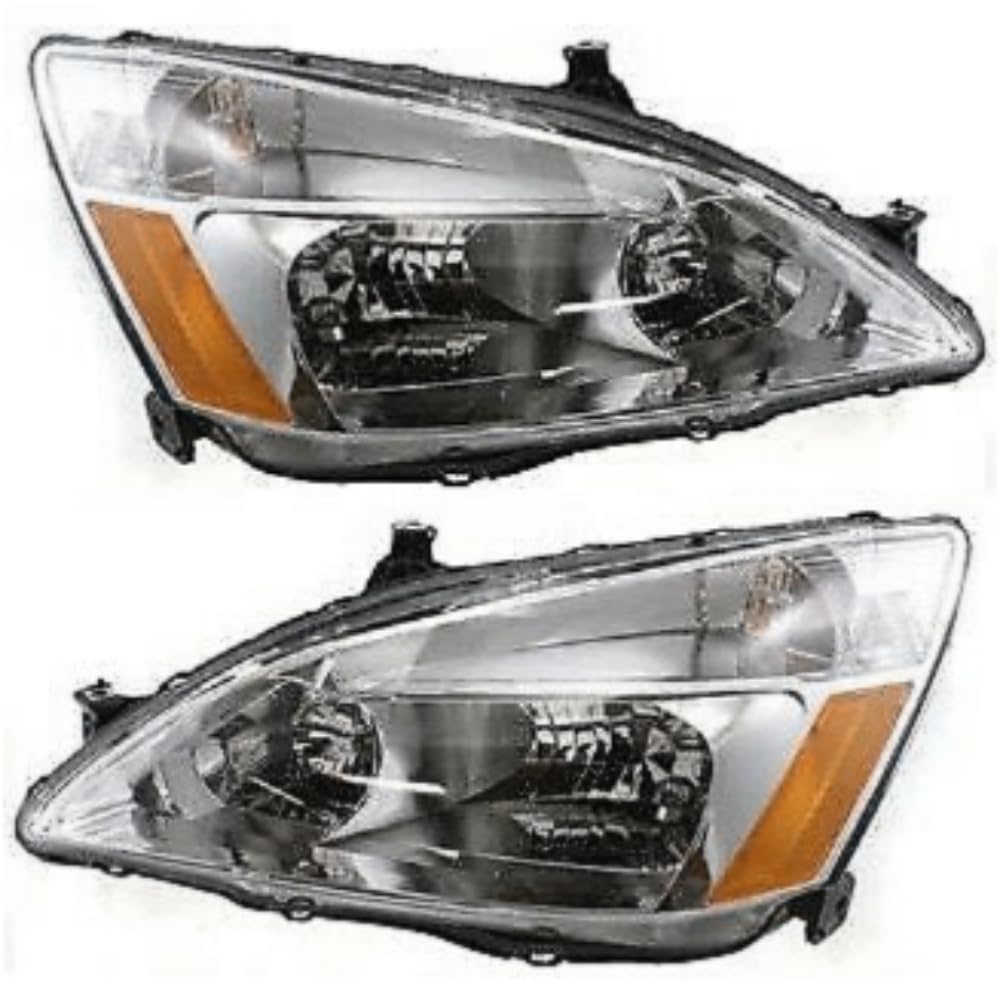 Headlight Set Left Right Clear Lens M838898