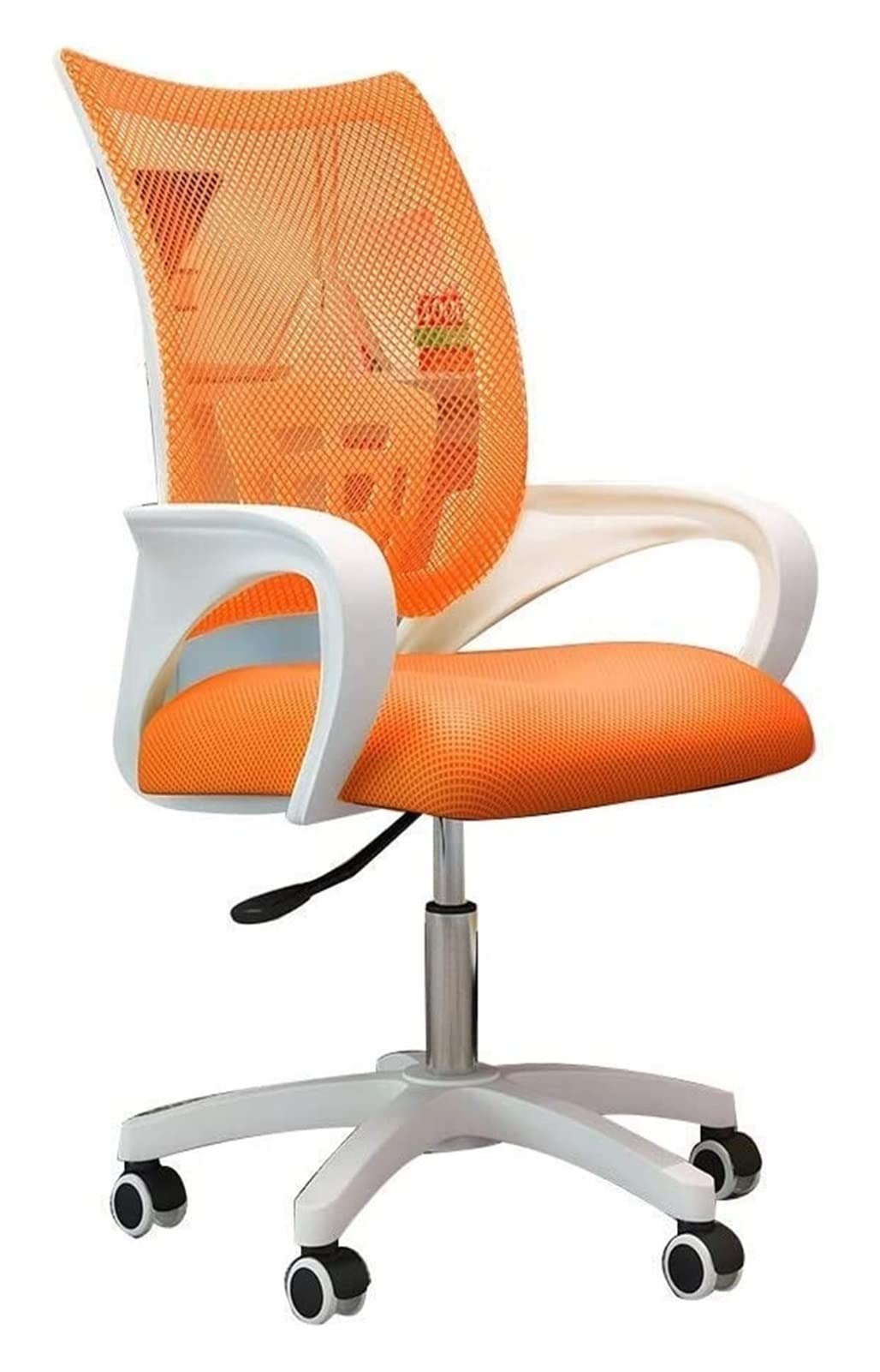 Orange Mesh Back Ergonomic Office Chair D226