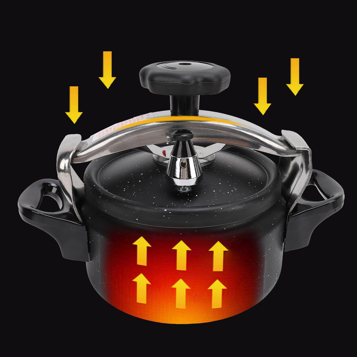 Aluminum Stovetop Pressure Cooker 2L B12432