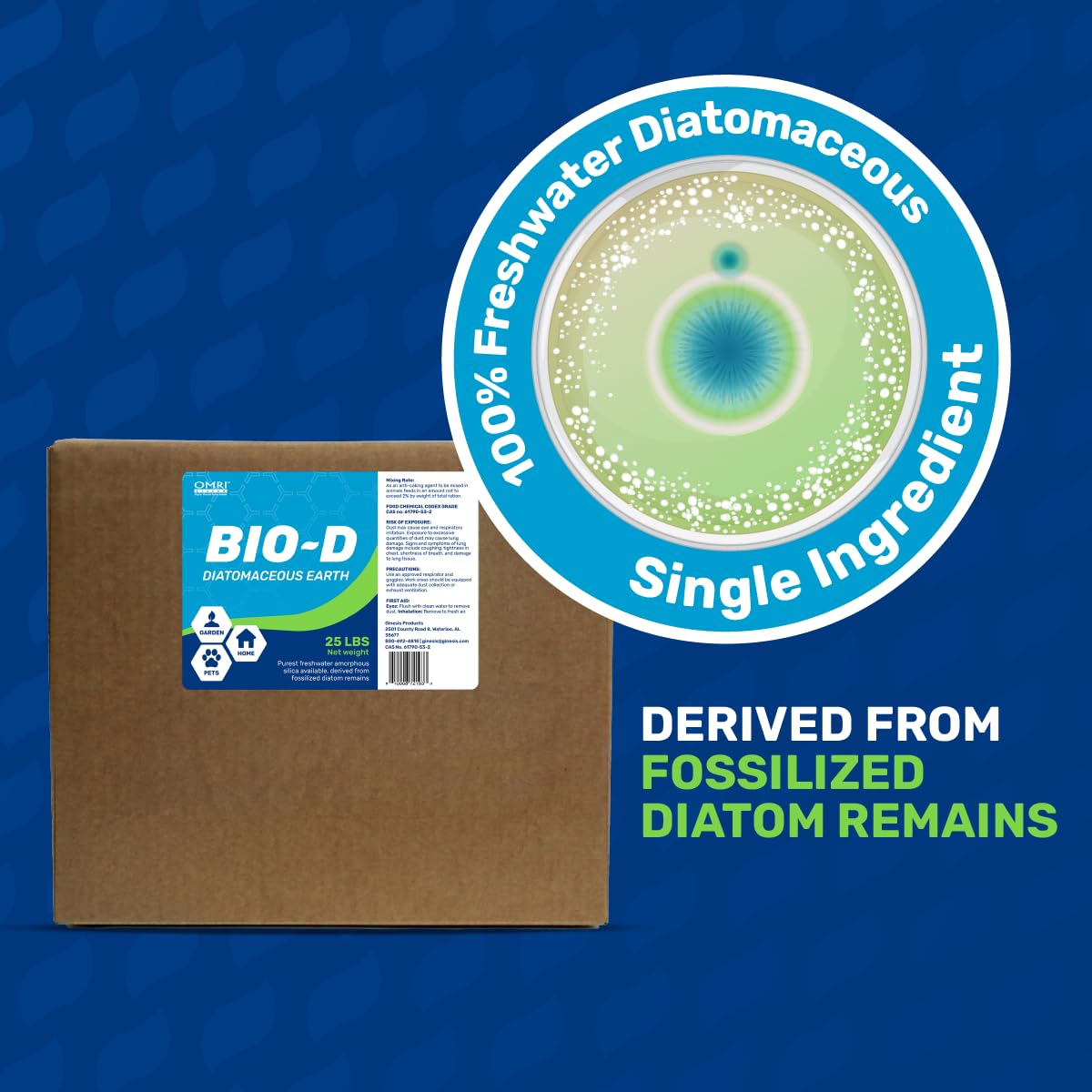 Diatomaceous Earth Food Grade 25 lb R239893
