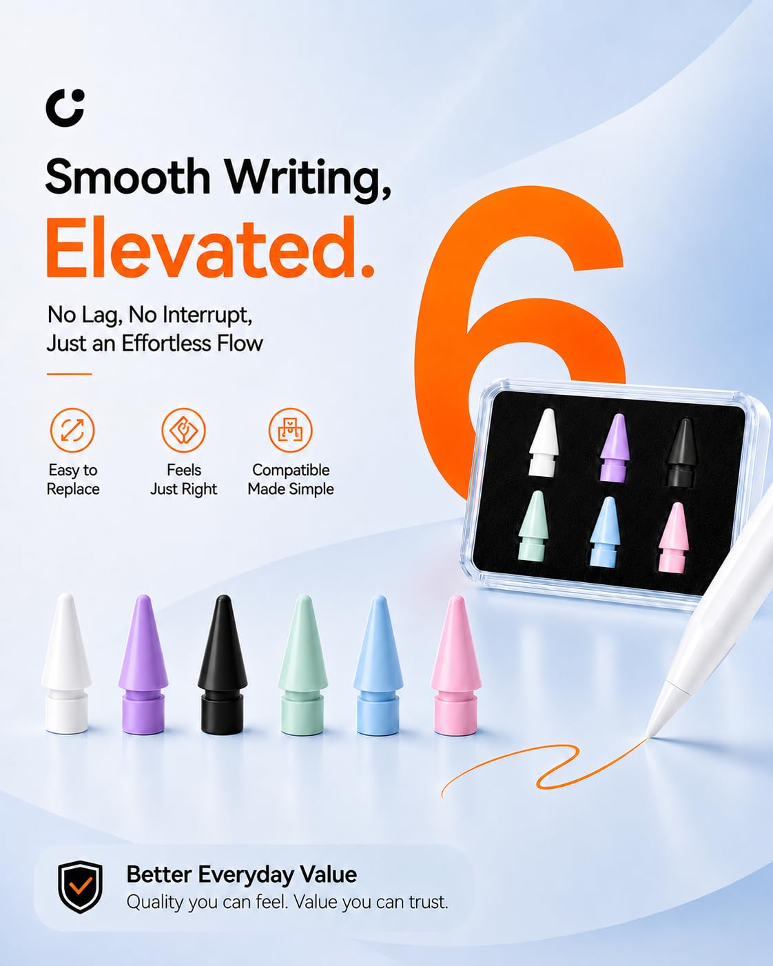 Replacement Pencil Tips 6 Pack R42842