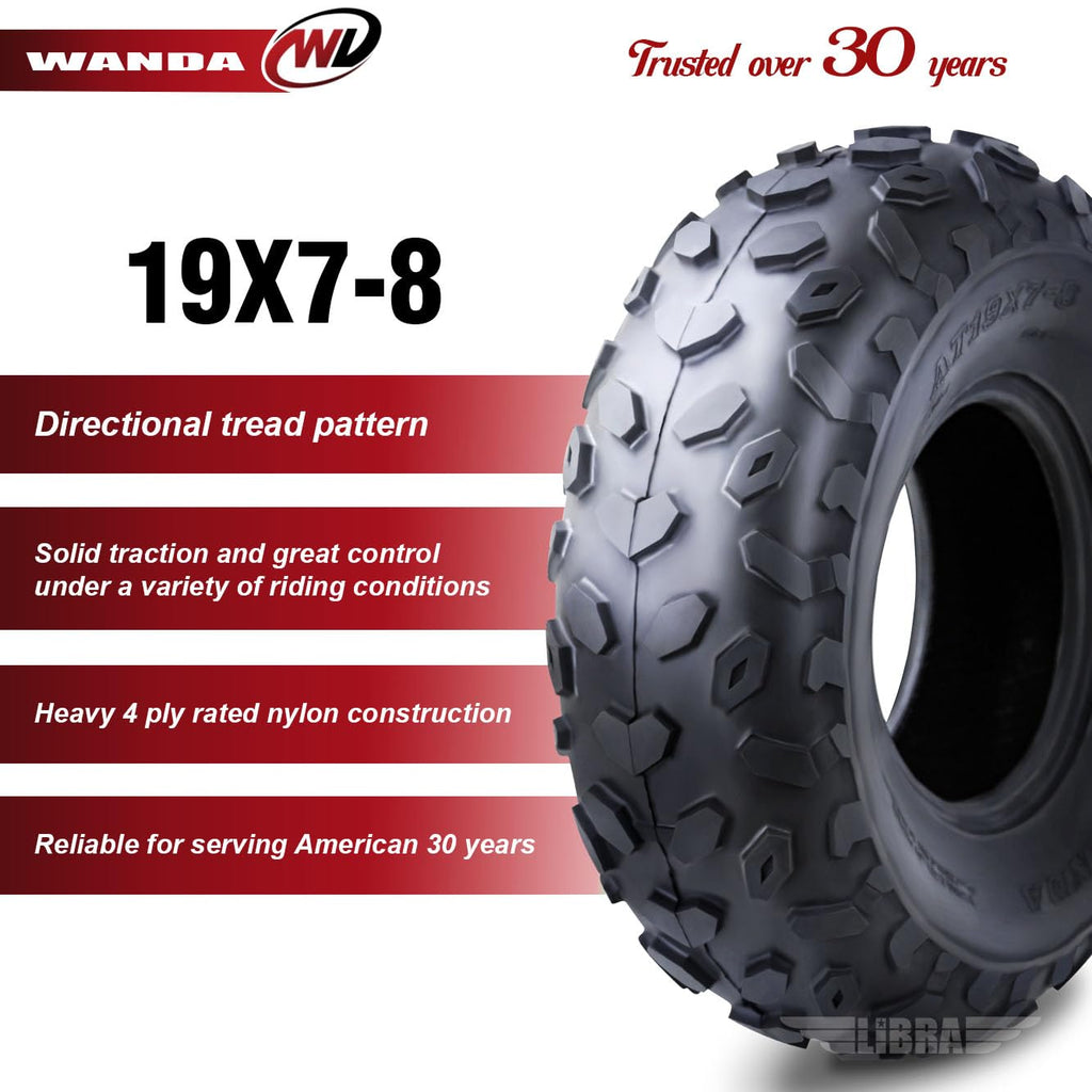 19X7-8 4PR ATV Tires I9068