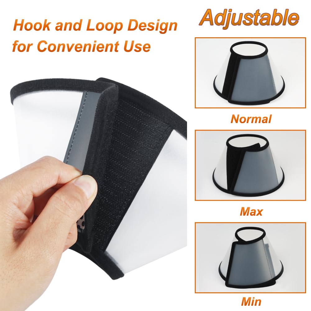 Adjustable PVC Cat Recovery Cone X652
