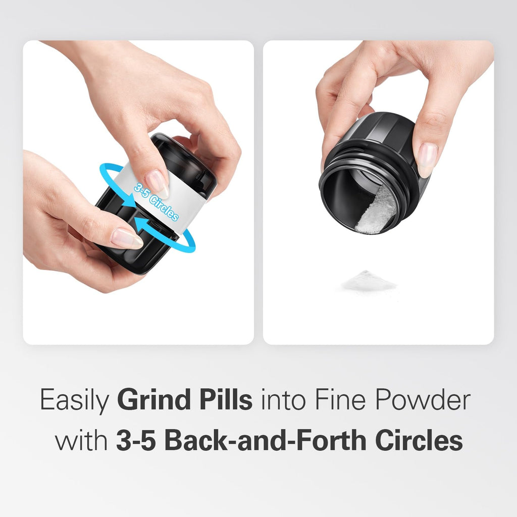 3-in-1 Pill Crusher and Cutter with Storage E51668
