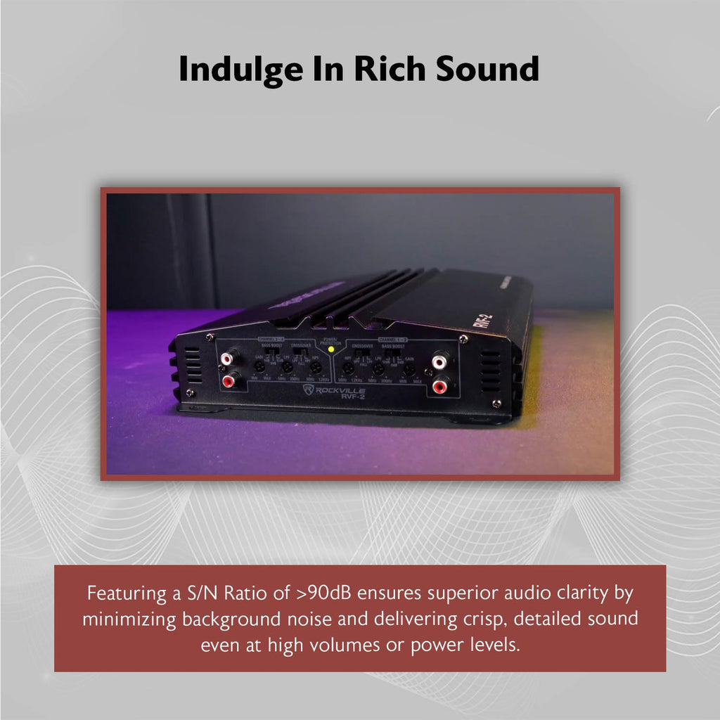 4 Channel Car Stereo Amplifier R8143