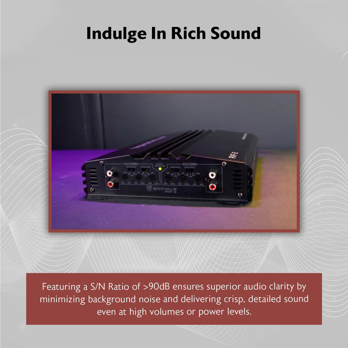 4 Channel Car Stereo Amplifier R8143