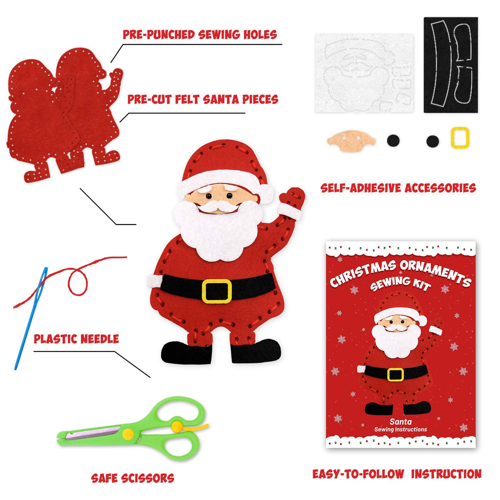 Christmas Sewing Kit for Kids P384