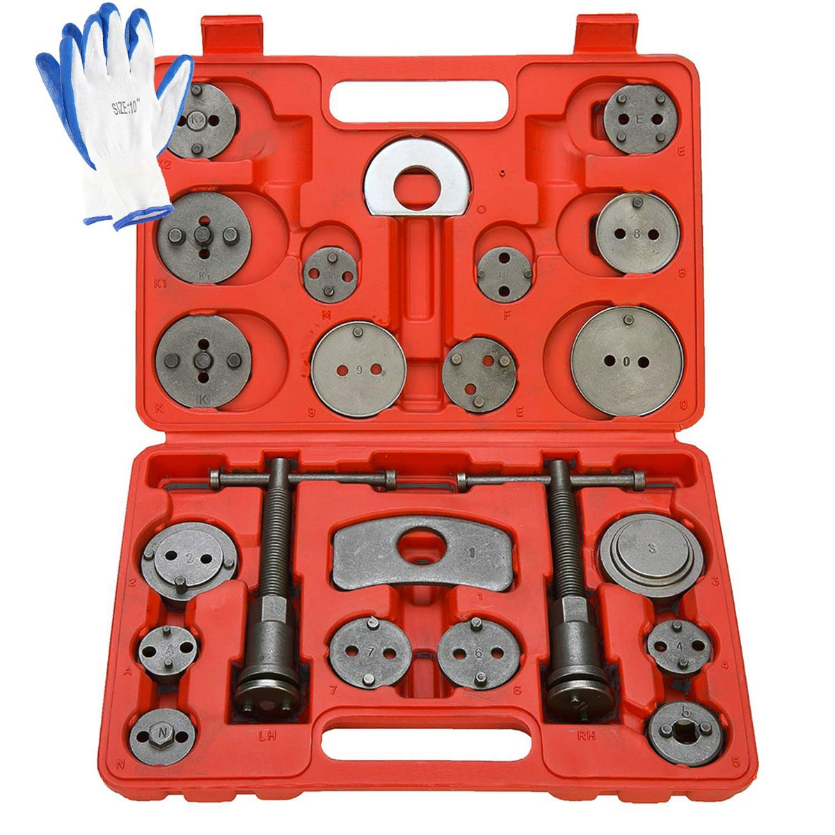 Disc Brake Caliper Compressor Wind Back Tool 24pc N41830