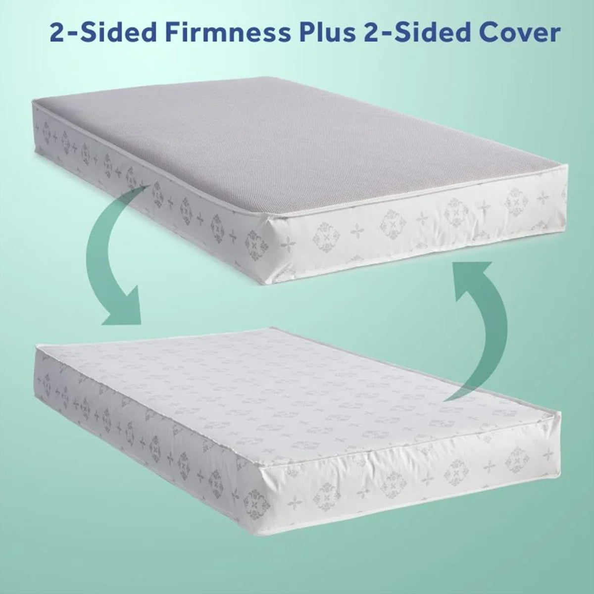 Infant & Toddler Crib Mattress, 2-Stage, Waterproof, Breathable Y4225