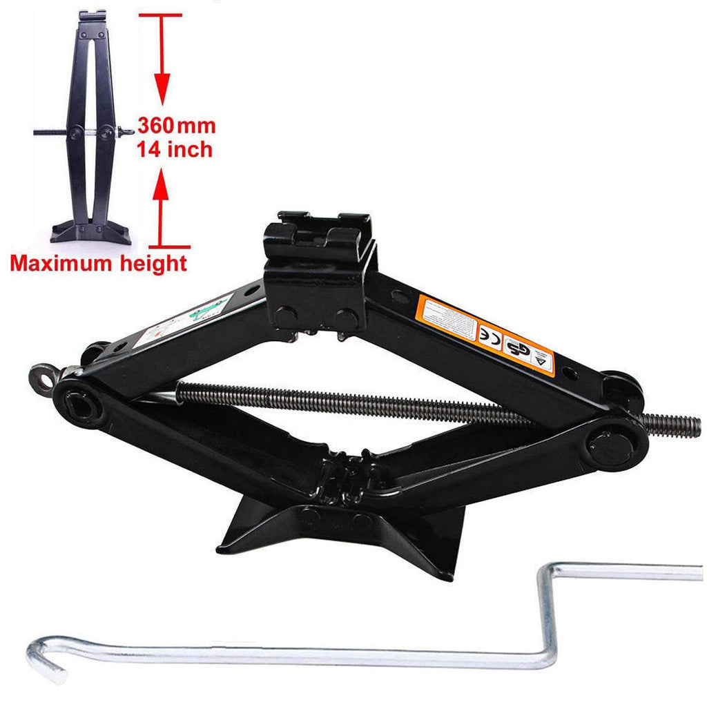 Spare Tire Removal Tool and Scissor Jack Handle 2 Ton Set B634