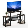 Dark Brown/Black Entertainment TV Stands R810