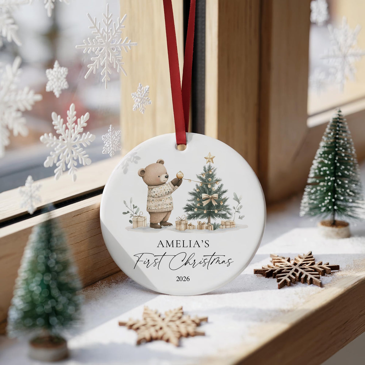 Baby's First Christmas Ornament 2026 Q22083