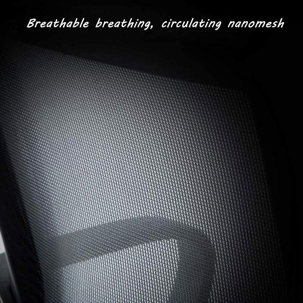 Orange Mesh Back Ergonomic Office Chair D226