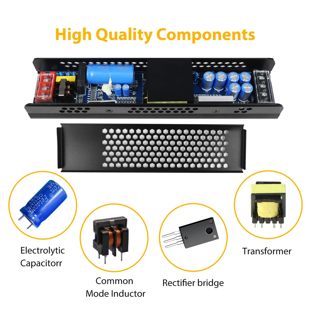 12V 200W Ultra Thin LED Power Supply Z5434