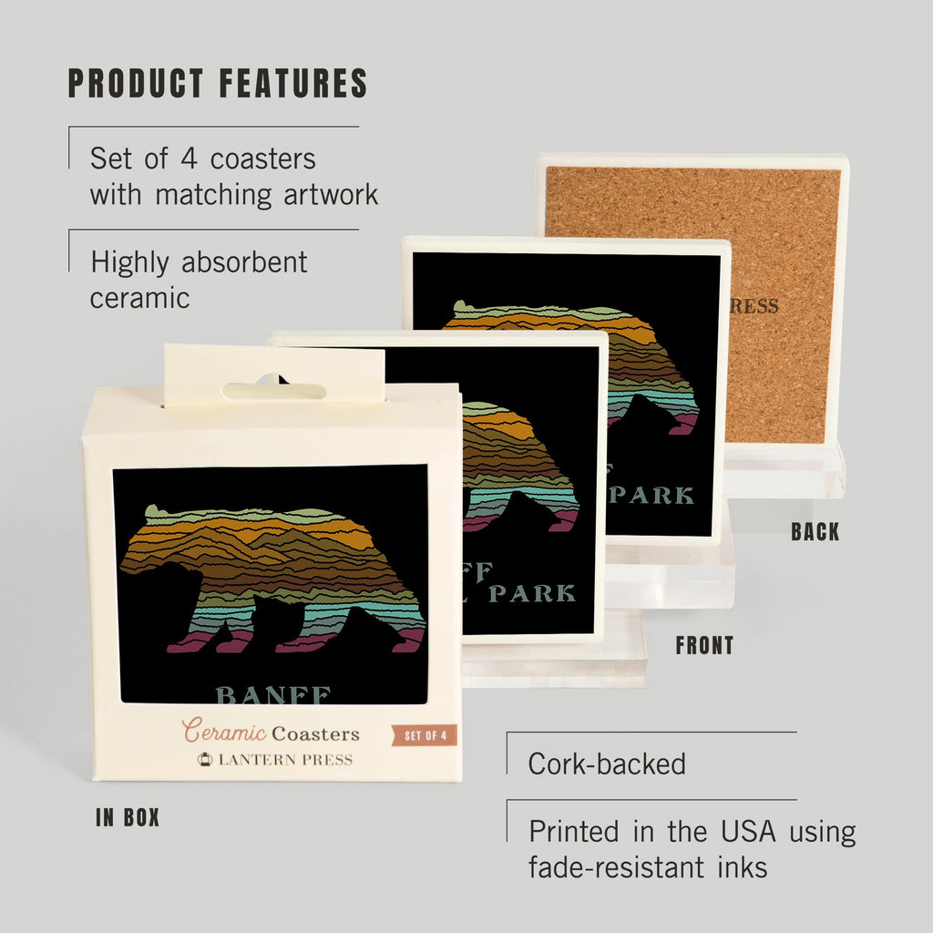 Ceramic Coasters Set of 4 H237684