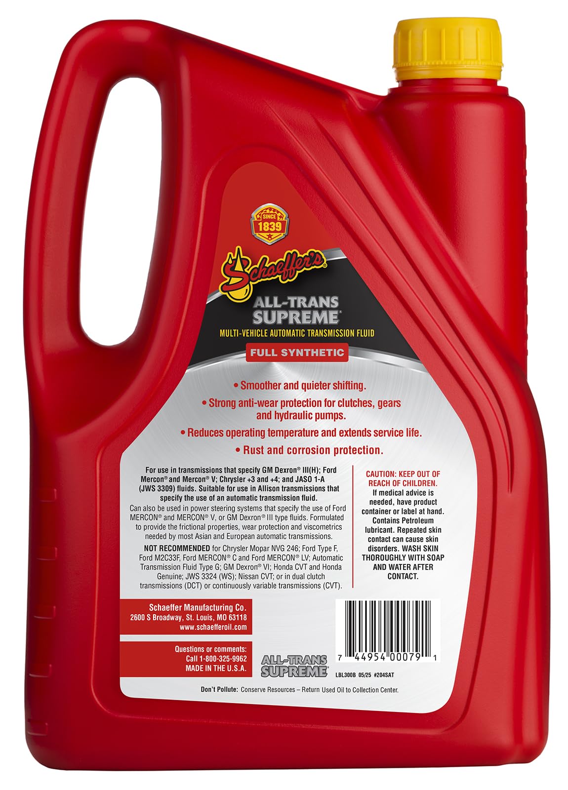 Automatic Transmission Fluid 1-Gallon Bottle X850151