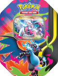 Pokémon TCG Mega Charizard ex Promo Card and Tin with 4 Packs C881995