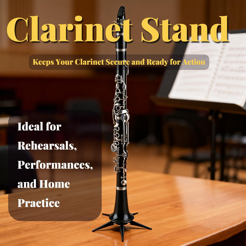 Portable Lightweight Foldable Clarinet Stand N4994