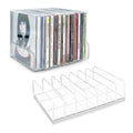 2 Pcs Clear Acrylic CD Holder N699779