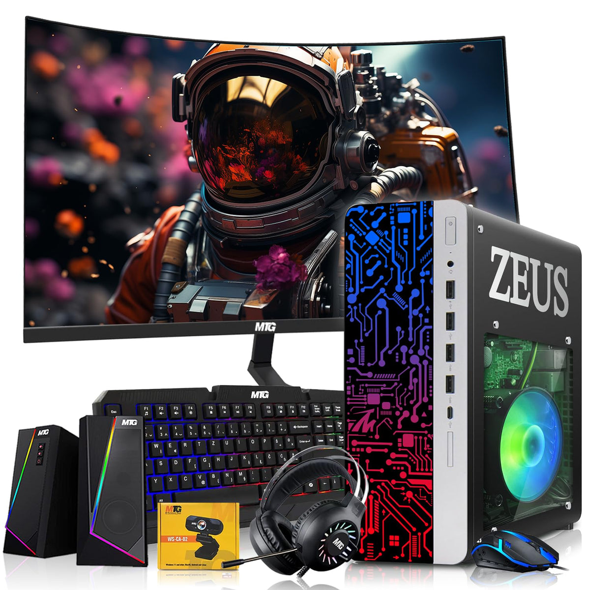 Gaming PC, i5, 32GB RAM, 1TB SSD + 4TB HDD I988480