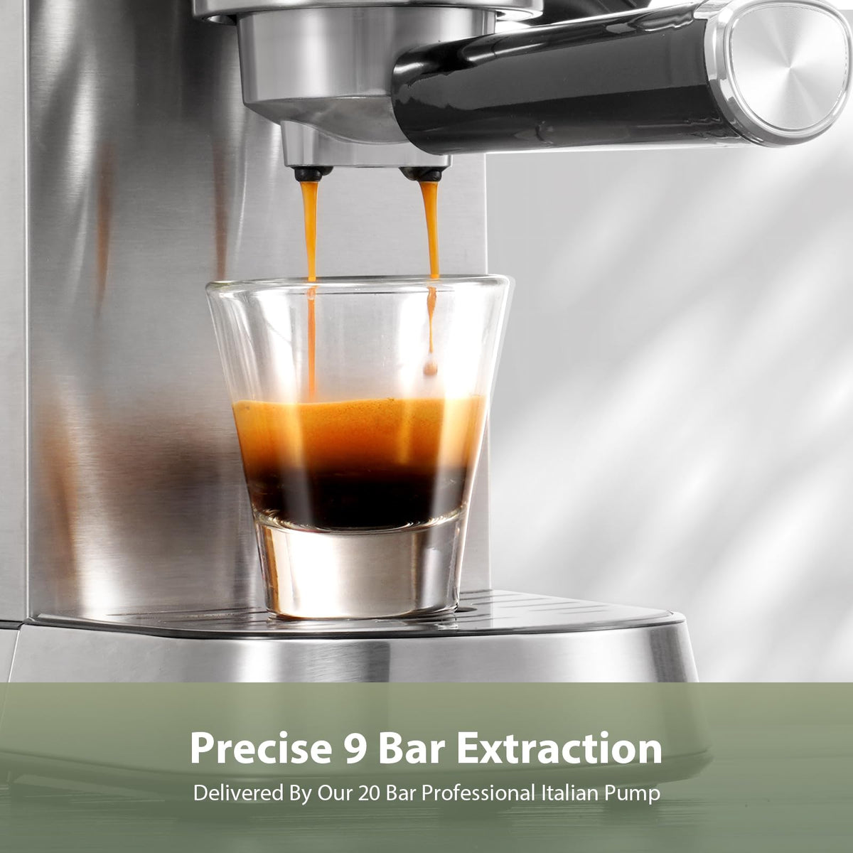 20 Bar Compact Espresso Machine T7580