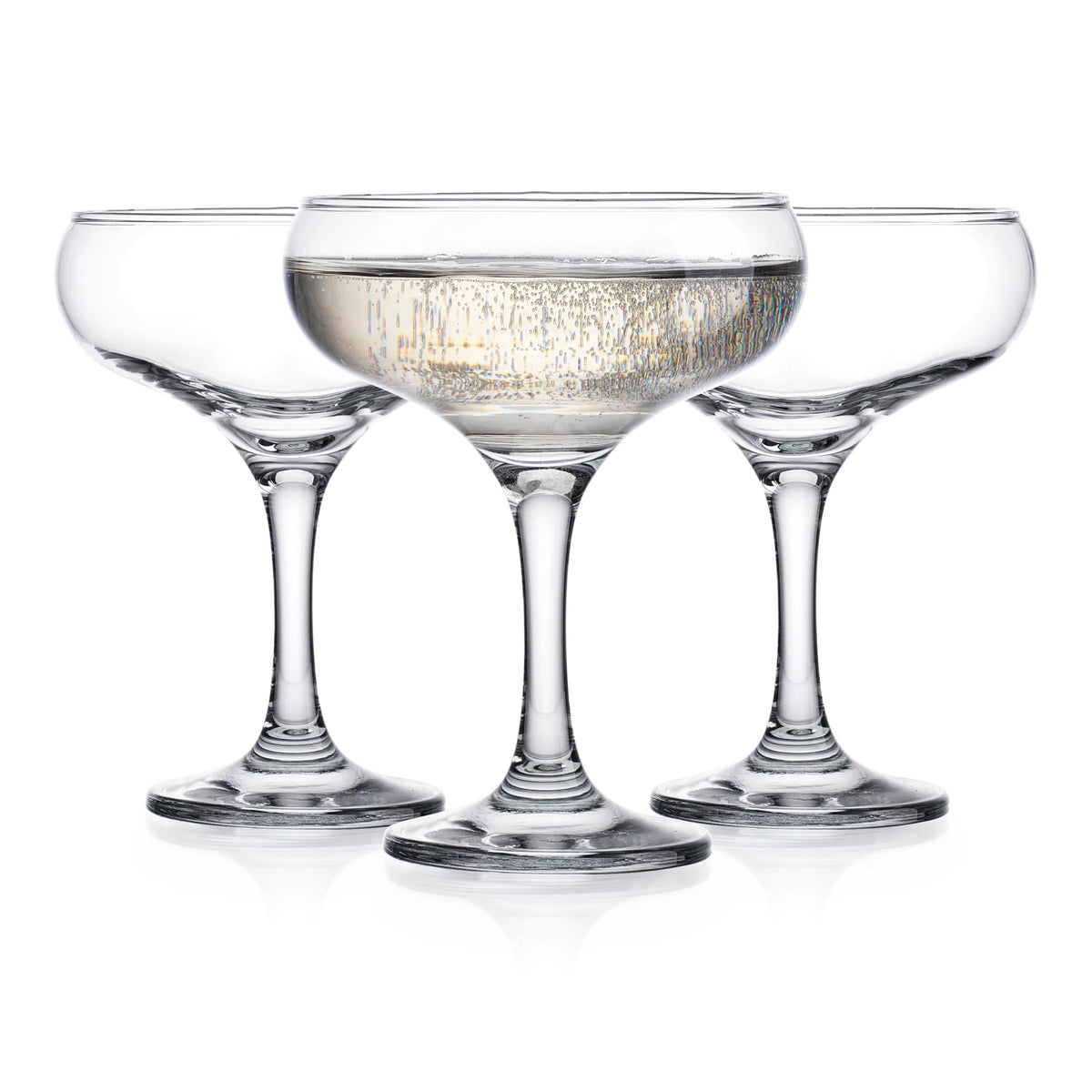 9.5 oz Coupe Cocktail Glasses Set 6 Pcs X36267